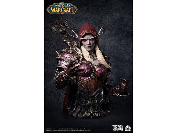 Infinity Studio x Blizzard Entertainment World of Warcraft Series Sylvanas Windrunner Life Size Bust - Image 2