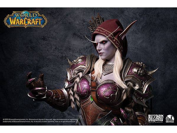 Infinity Studio x Blizzard Entertainment World of Warcraft Series Sylvanas Windrunner Life Size Bust - Image 4
