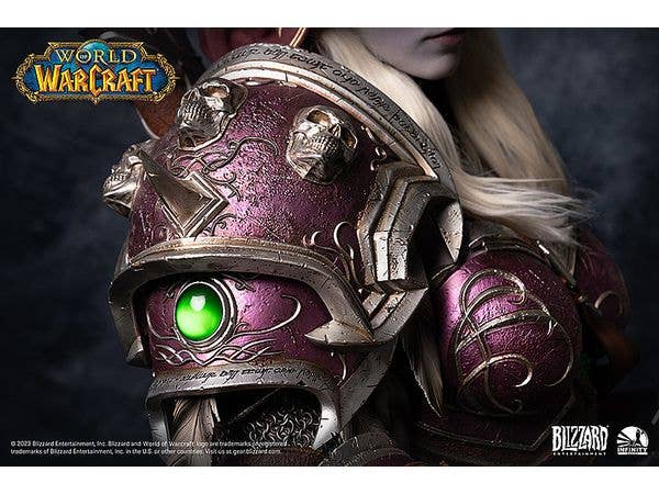 Infinity Studio x Blizzard Entertainment World of Warcraft Series Sylvanas Windrunner Life Size Bust - Image 6