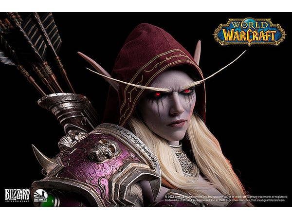 Infinity Studio x Blizzard Entertainment World of Warcraft Series Sylvanas Windrunner Life Size Bust - Image 8
