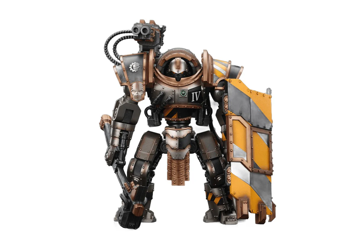 Iron Warriors Iron Circle Domitar-Ferrum Class Battle-automata with Karceri Battle Shield and Graviton Crusher