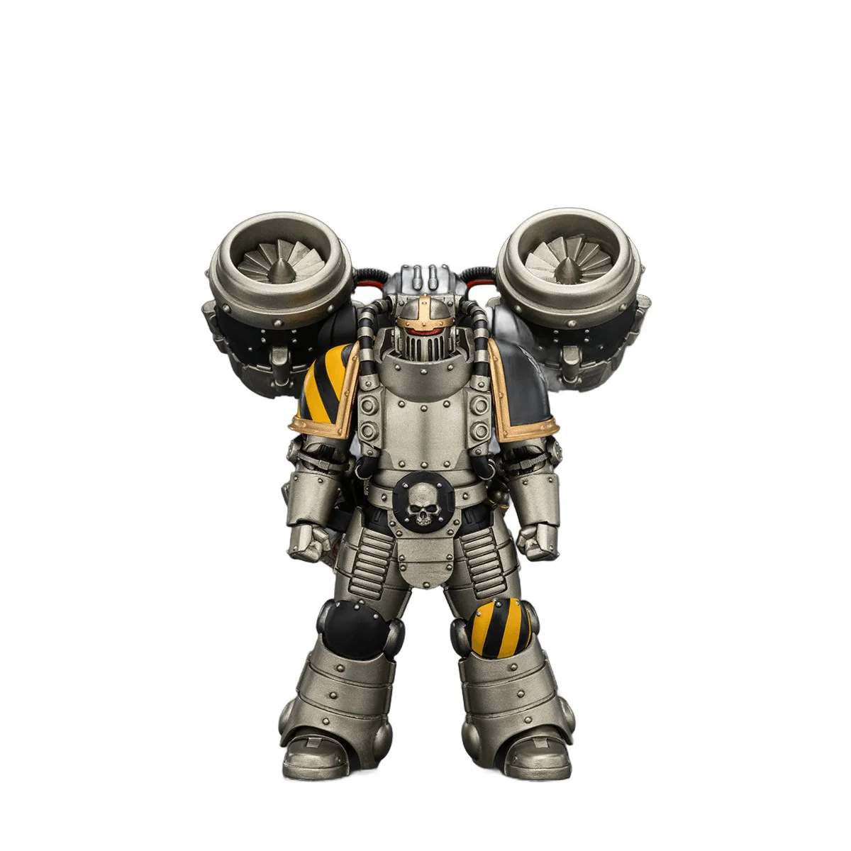 Iron Warriors MkII Assault Legionary1 with Bolt pistol, Chain axe & Combat shield