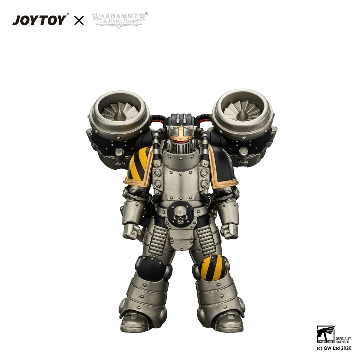 Iron Warriors MkII Assault Legionary1 with Bolt pistol, Chain axe & Combat shield - Image 7