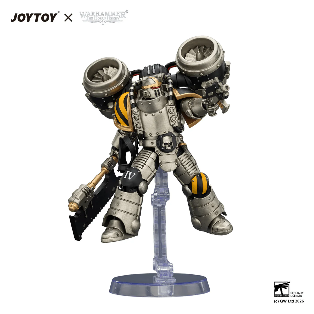 Iron Warriors MkII Assault Legionary2 with Bolt pistol & Heavy chain axe - Image 10