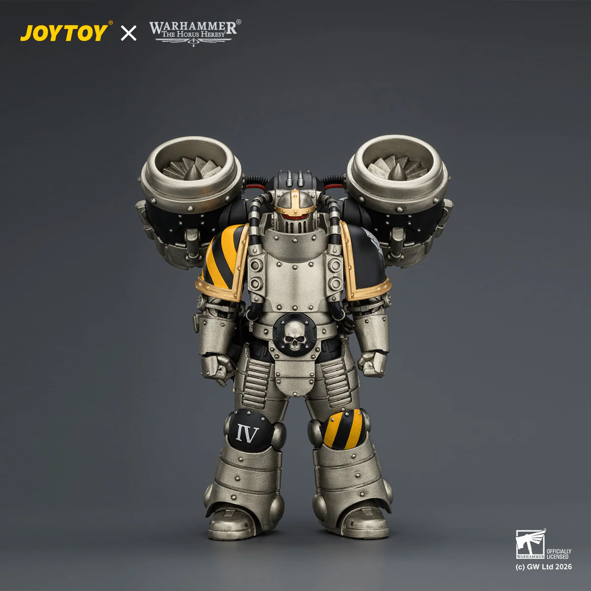 Iron Warriors MkII Assault Legionary2 with Bolt pistol & Heavy chain axe - Image 2
