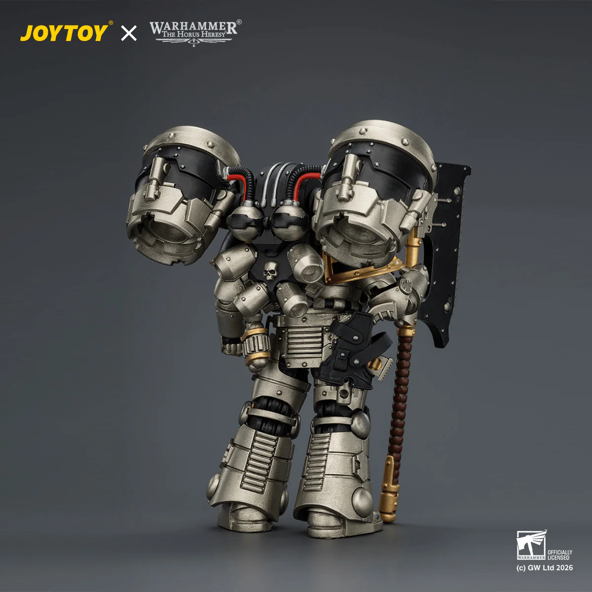Iron Warriors MkII Assault Legionary2 with Bolt pistol & Heavy chain axe - Image 3