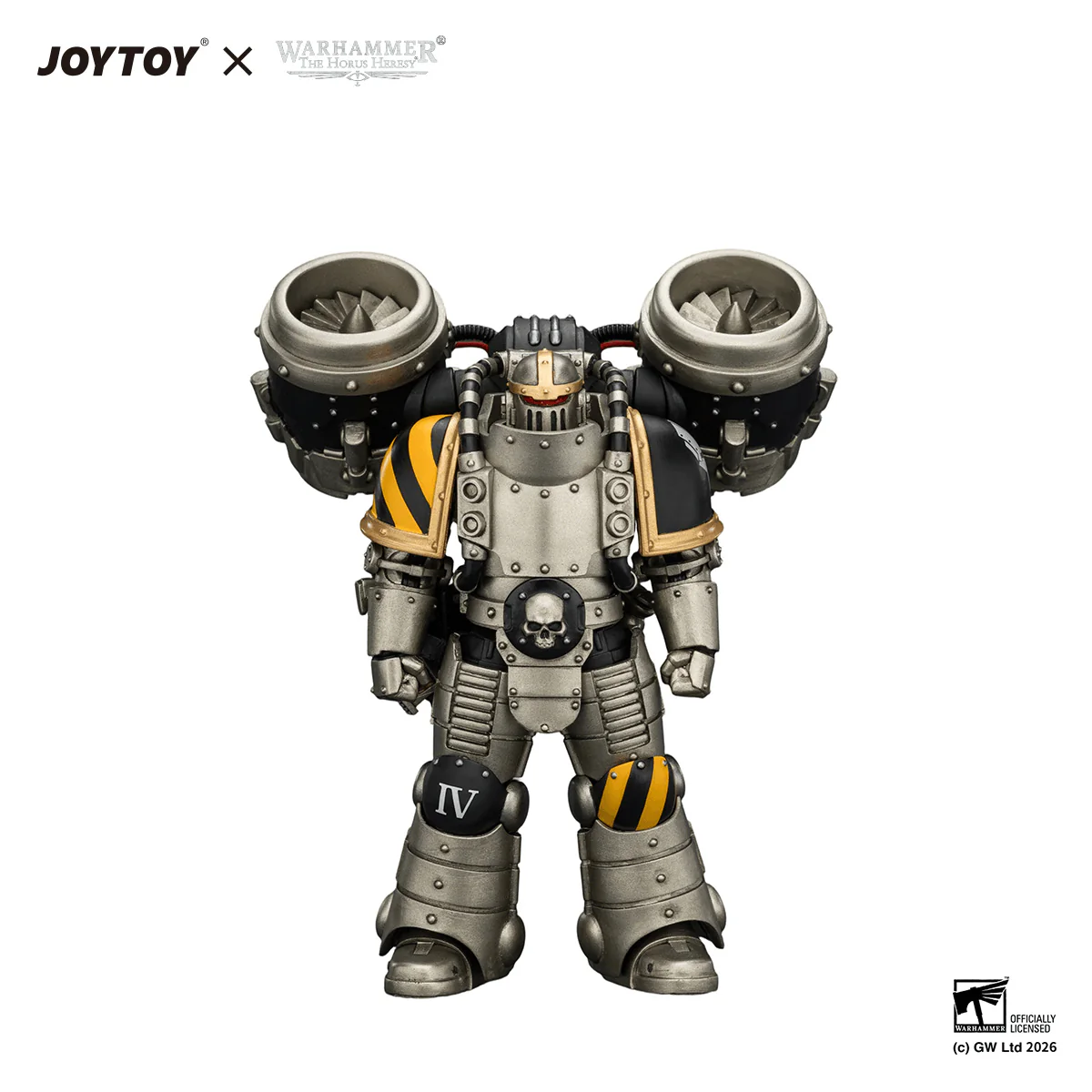 Iron Warriors MkII Assault Legionary2 with Bolt pistol & Heavy chain axe - Image 7