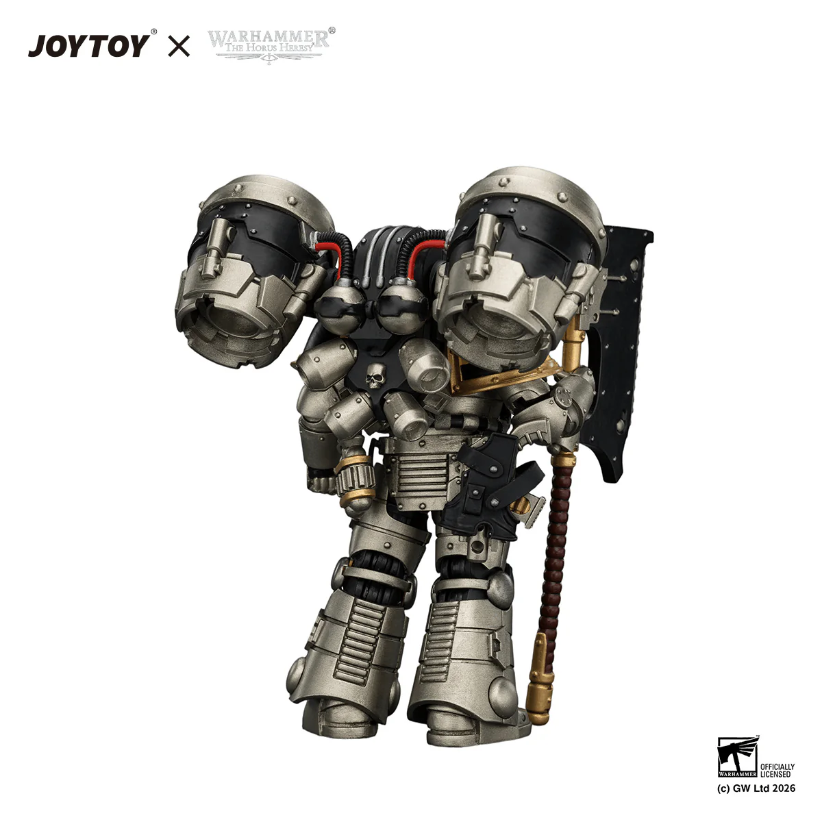 Iron Warriors MkII Assault Legionary2 with Bolt pistol & Heavy chain axe - Image 8