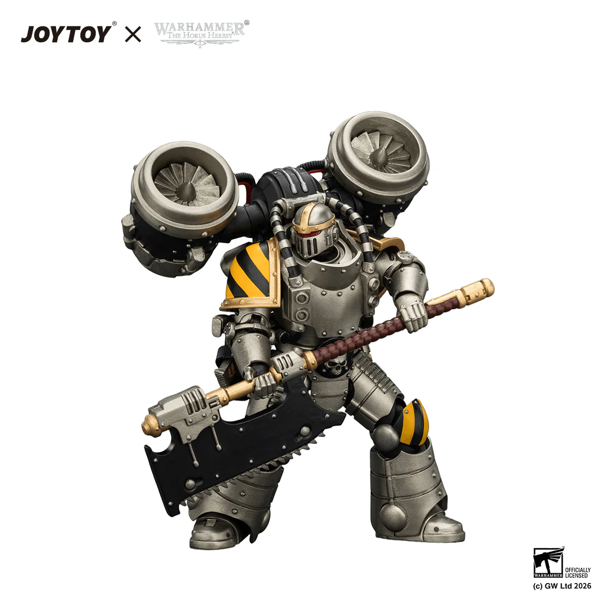 Iron Warriors MkII Assault Legionary2 with Bolt pistol & Heavy chain axe - Image 9