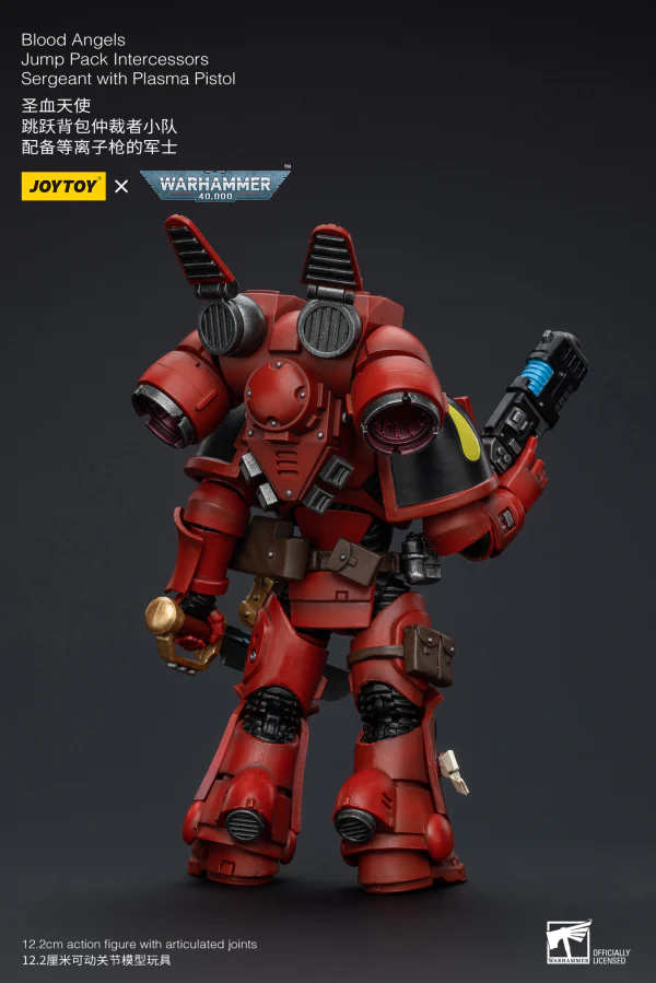 Blood Angels Jump Pack Intercessors Sergeant With Plasma Pistol - Image 10