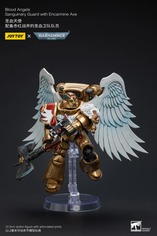 Blood Angels Sanguinary Guard with Encarmine Axe - Image 10