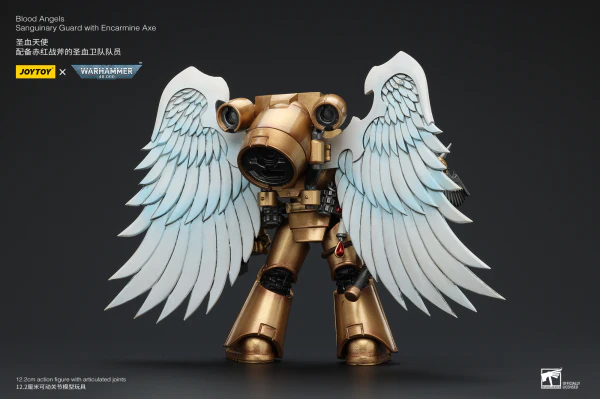 Blood Angels Sanguinary Guard with Encarmine Axe - Image 5