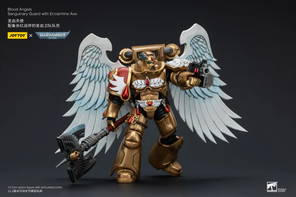Blood Angels Sanguinary Guard with Encarmine Axe - Image 7