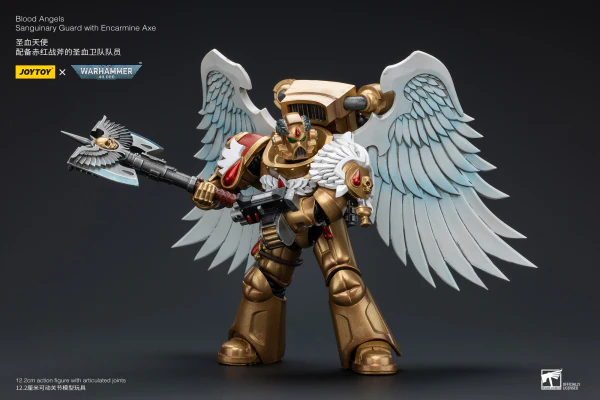 Blood Angels Sanguinary Guard with Encarmine Axe - Image 8