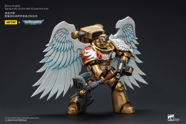 Blood Angels Sanguinary Guard with Encarmine Axe - Image 9
