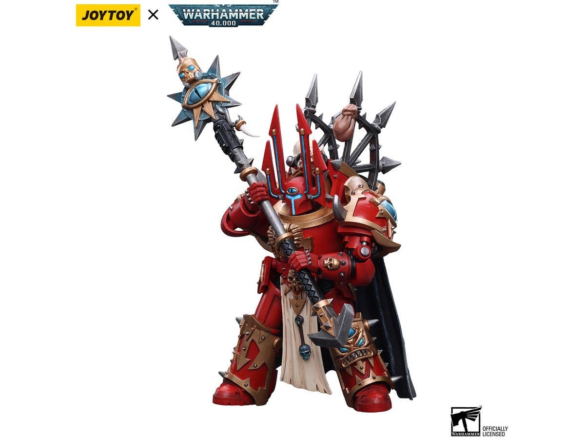 Chaos Space Marines Crimson Slaughter Sorcerer Lord in Terminator Armour - Image 5