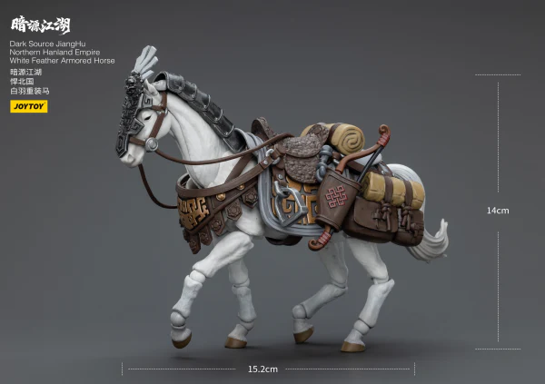 Dark Source JiangHu Northern Hanland Empire White Feather Armored Horse - Image 6