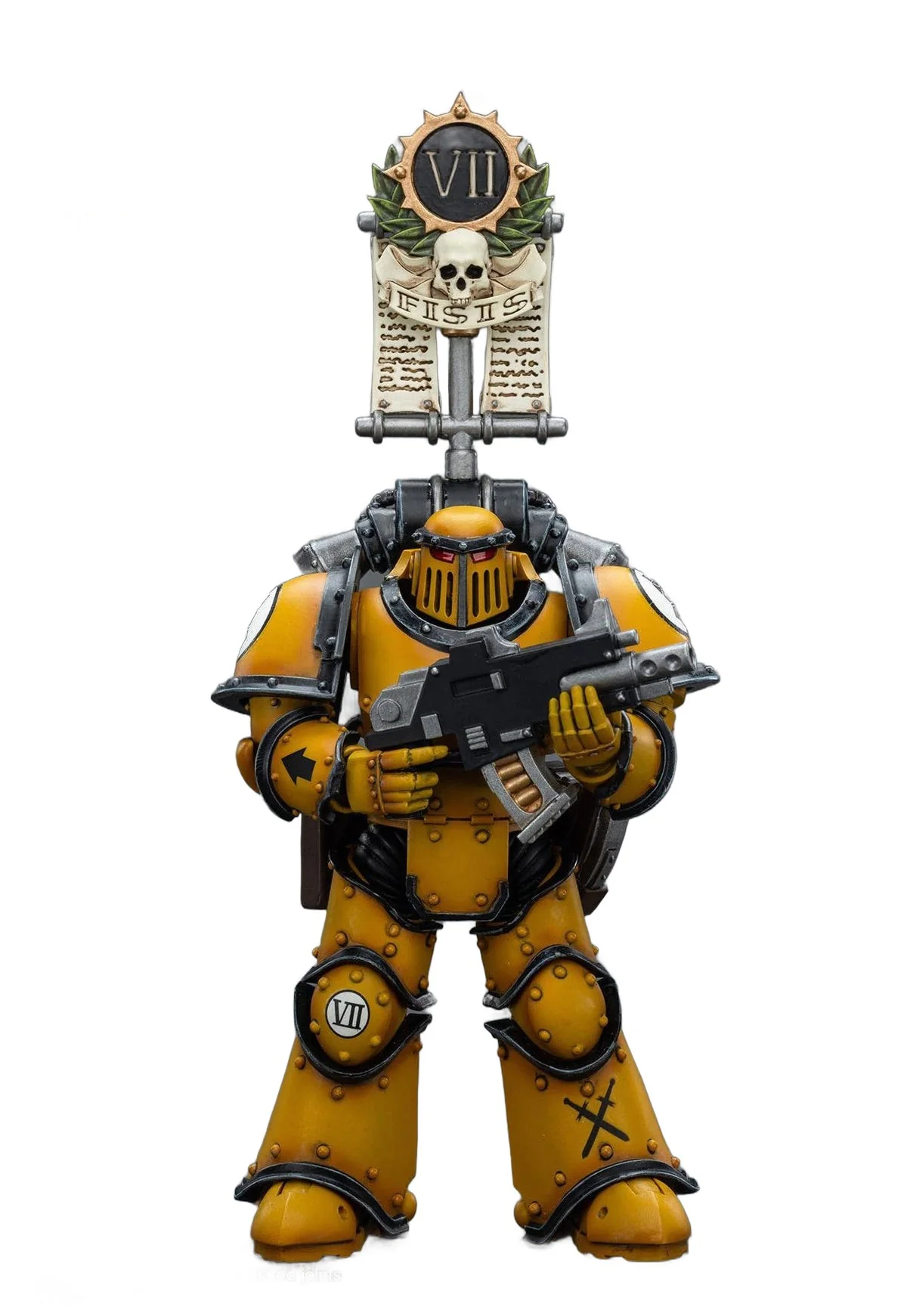 Imperial Fists Legion MkIII Tactical Squad Legionary with Legion Vexilla