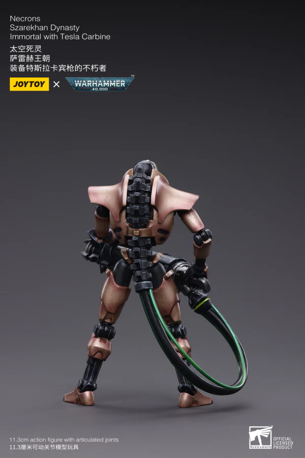 Necrons Szarekhan Dynasty lmmortal with Tesla Carbine [2PCS] - Image 4