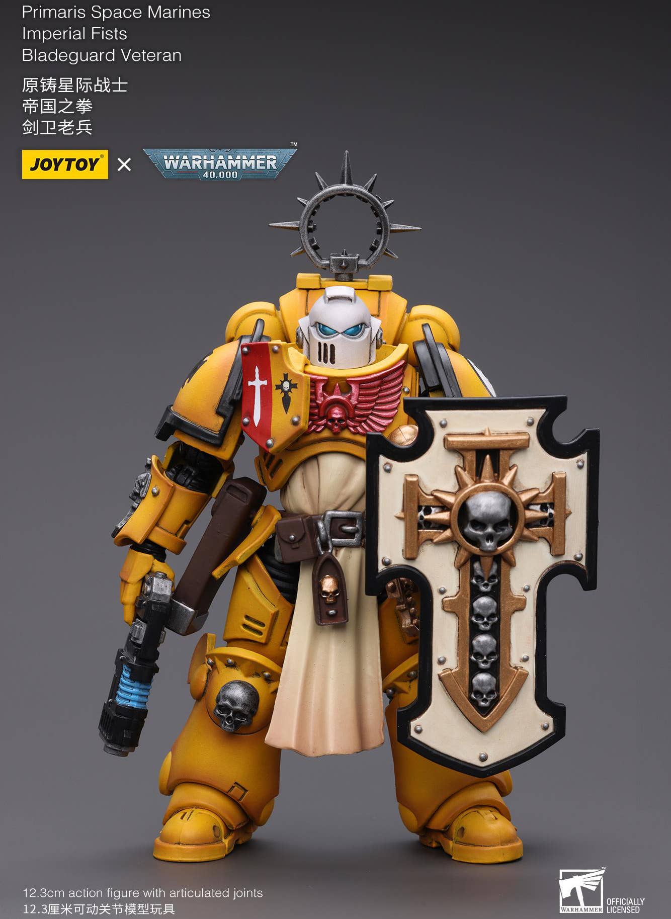 Primaris Space Marines Imperial Fists Bladeguard Veteran - Image 2
