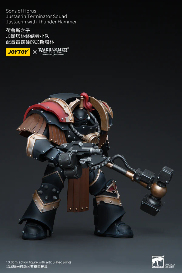 Sons of Horus Justaerin Terminator Squad Justaerin with Thunder Hammer - Image 2