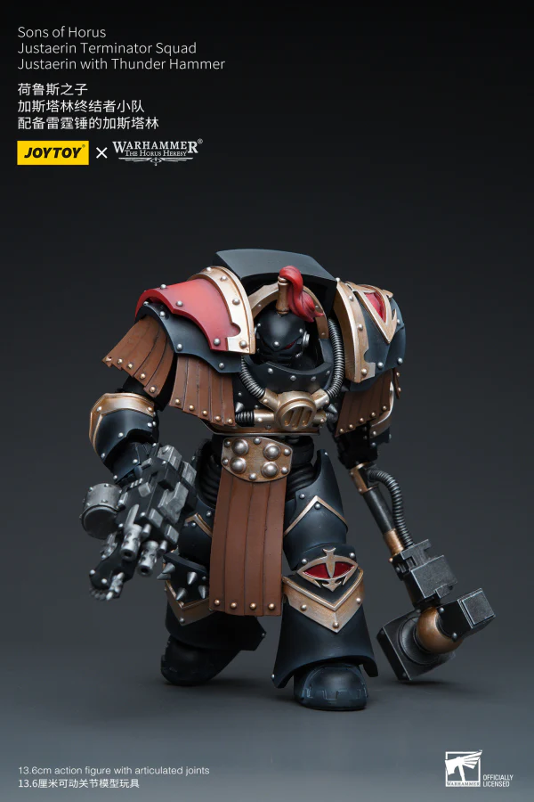 Sons of Horus Justaerin Terminator Squad Justaerin with Thunder Hammer - Image 3