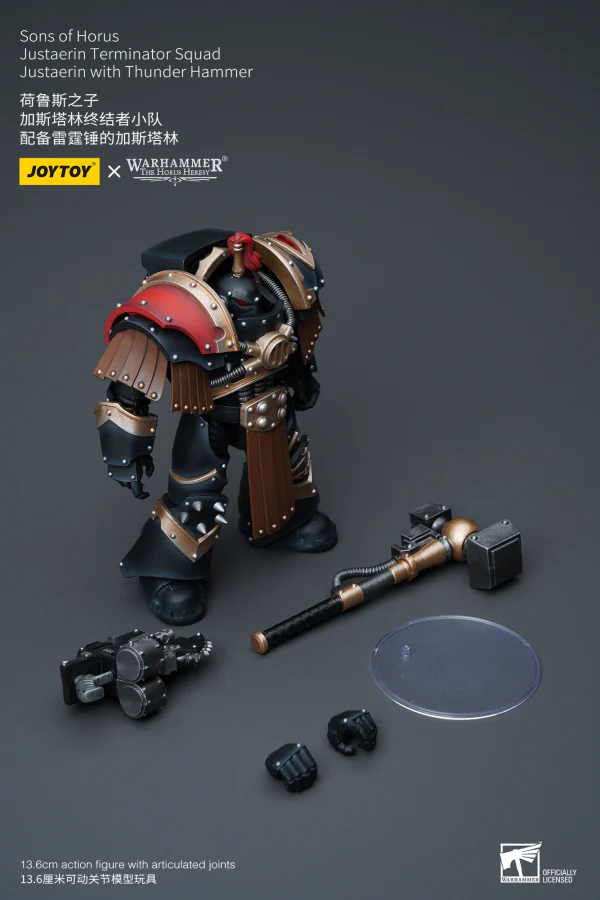 Sons of Horus Justaerin Terminator Squad Justaerin with Thunder Hammer - Image 6