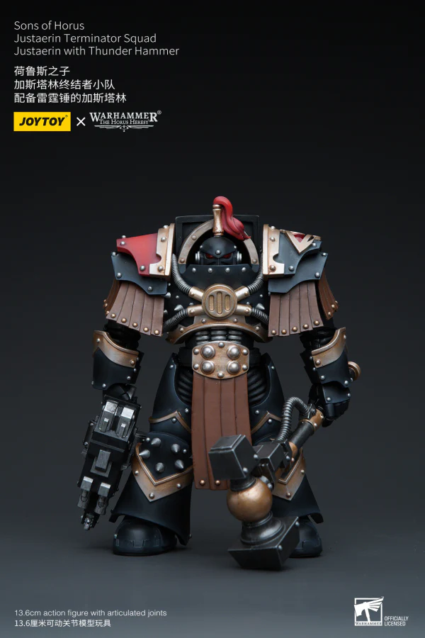Sons of Horus Justaerin Terminator Squad Justaerin with Thunder Hammer - Image 7