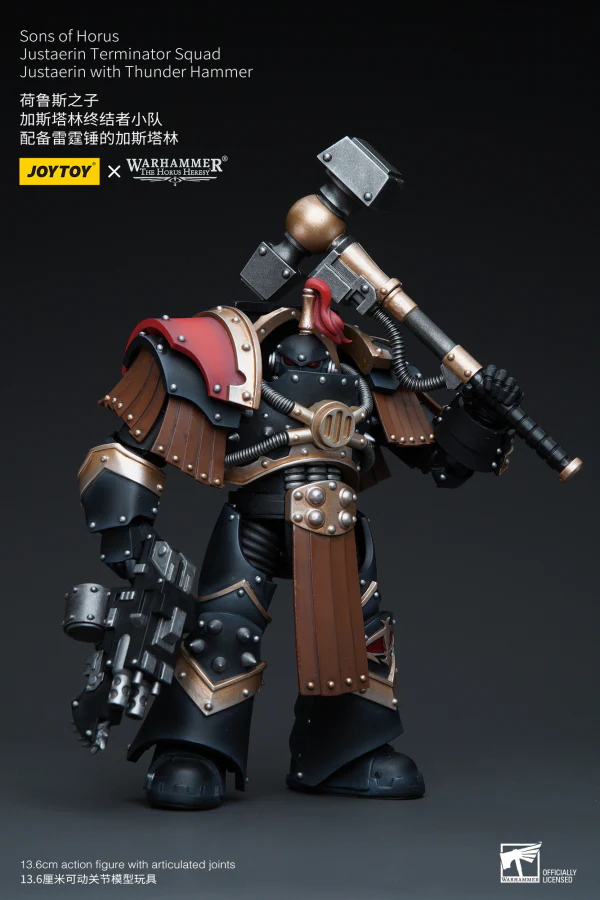 Sons of Horus Justaerin Terminator Squad Justaerin with Thunder Hammer - Image 8