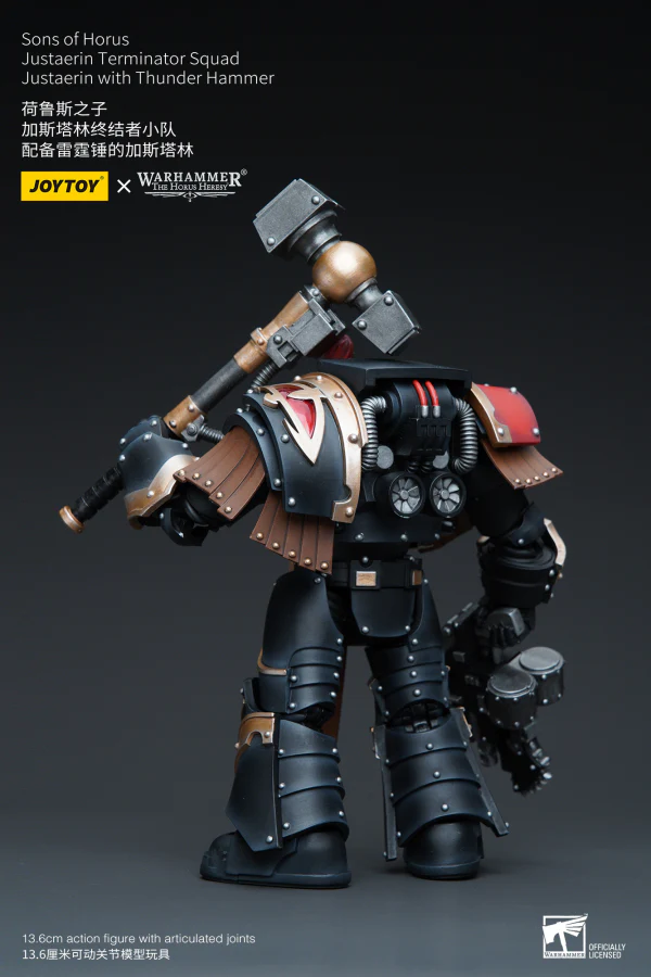 Sons of Horus Justaerin Terminator Squad Justaerin with Thunder Hammer - Image 9