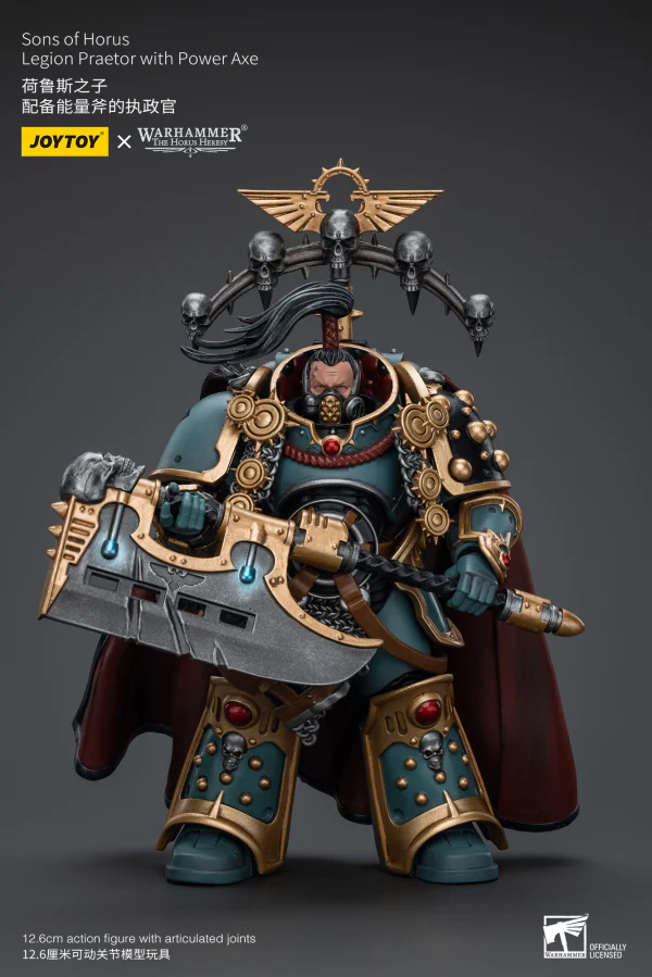 Sons of Horus Legion Praetor with Power Axe - Image 4