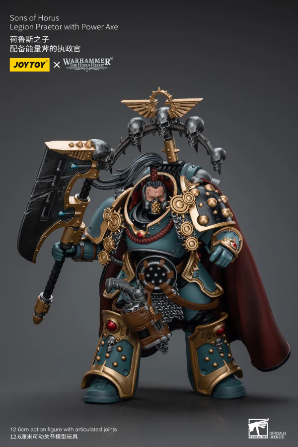 Sons of Horus Legion Praetor with Power Axe - Image 8
