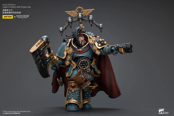 Sons of Horus Legion Praetor with Power Axe - Image 9
