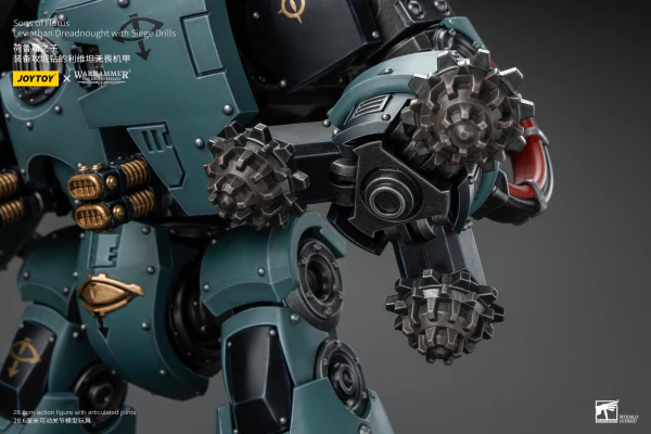 Sons of Horus Leviathan Dreadnought with Siege Drills - Image 10
