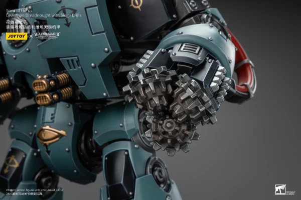 Sons of Horus Leviathan Dreadnought with Siege Drills - Image 11