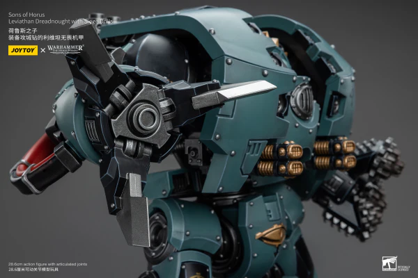 Sons of Horus Leviathan Dreadnought with Siege Drills - Image 12