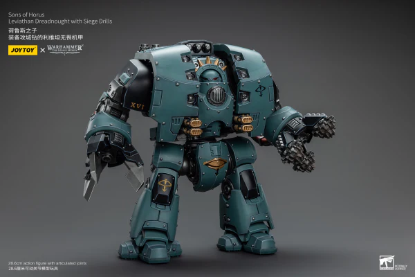 Sons of Horus Leviathan Dreadnought with Siege Drills - Image 17