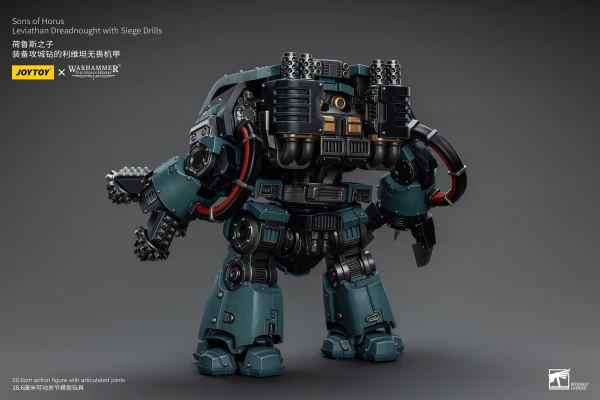 Sons of Horus Leviathan Dreadnought with Siege Drills - Image 18