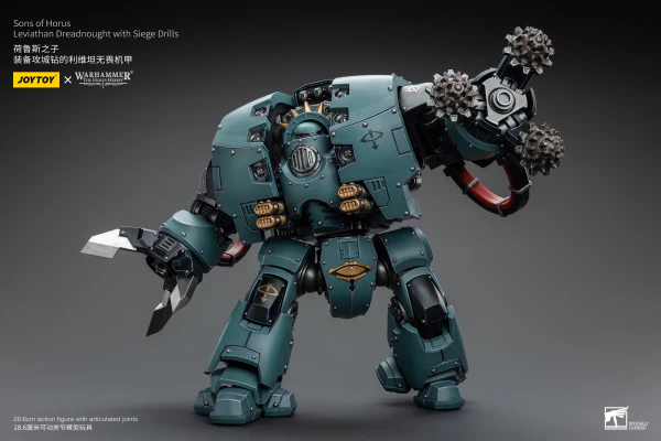 Sons of Horus Leviathan Dreadnought with Siege Drills - Image 20