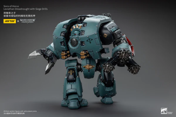 Sons of Horus Leviathan Dreadnought with Siege Drills - Image 5