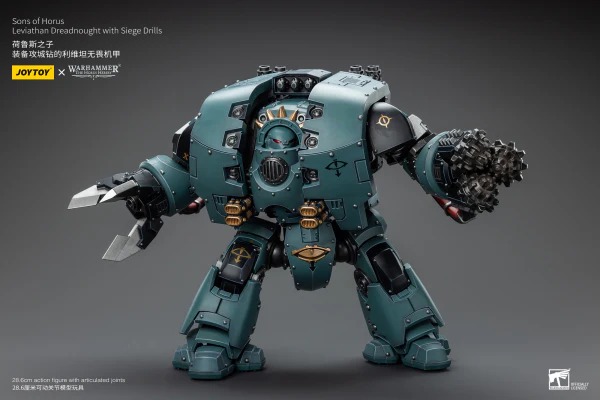 Sons of Horus Leviathan Dreadnought with Siege Drills - Image 7