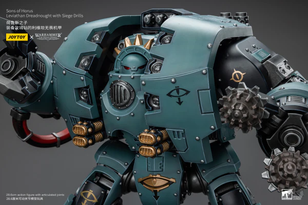 Sons of Horus Leviathan Dreadnought with Siege Drills - Image 8