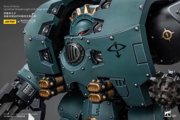Sons of Horus Leviathan Dreadnought with Siege Drills - Image 9