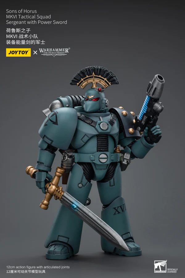 Sons of Horus MKVI Tactical Squad Sergeant with Power Sword - Image 5