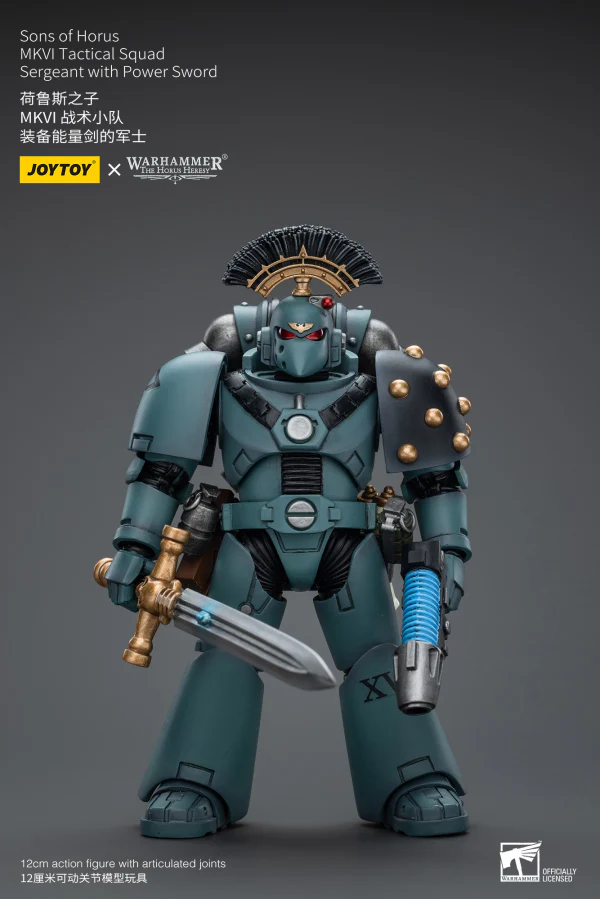 Sons of Horus MKVI Tactical Squad Sergeant with Power Sword - Image 6