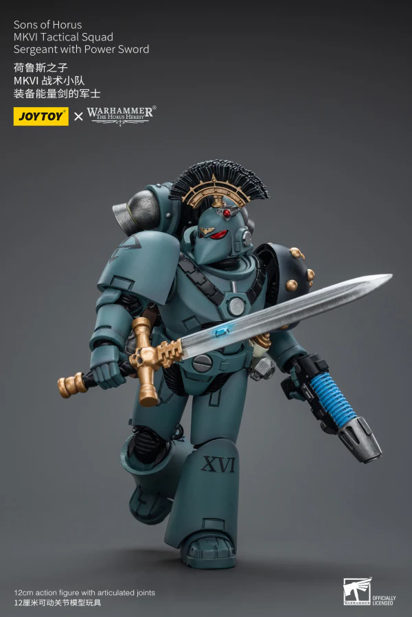 Sons of Horus MKVI Tactical Squad Sergeant with Power Sword - Image 9