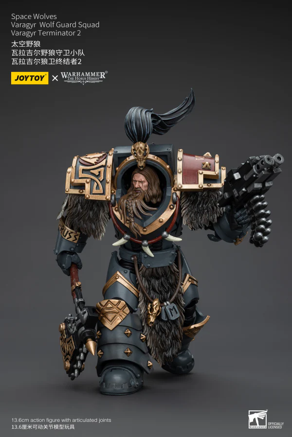 Space Wolves Varagyr Wolf Guard Squad Varagyr Terminator 2 - Image 3