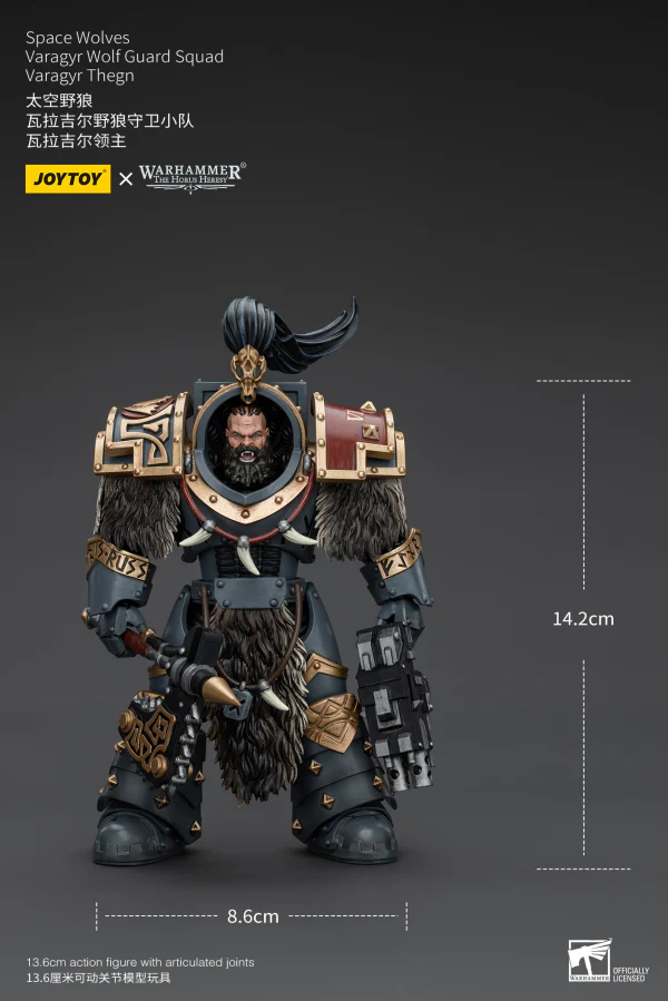 Space Wolves Varagyr Wolf Guard Squad Varagyr Thegn - Image 6