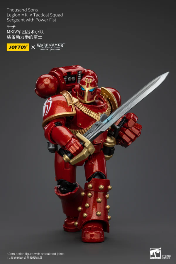 Thousand Sons Legion MK IV Tactical Squad Sergeant with Power Fist - Image 2