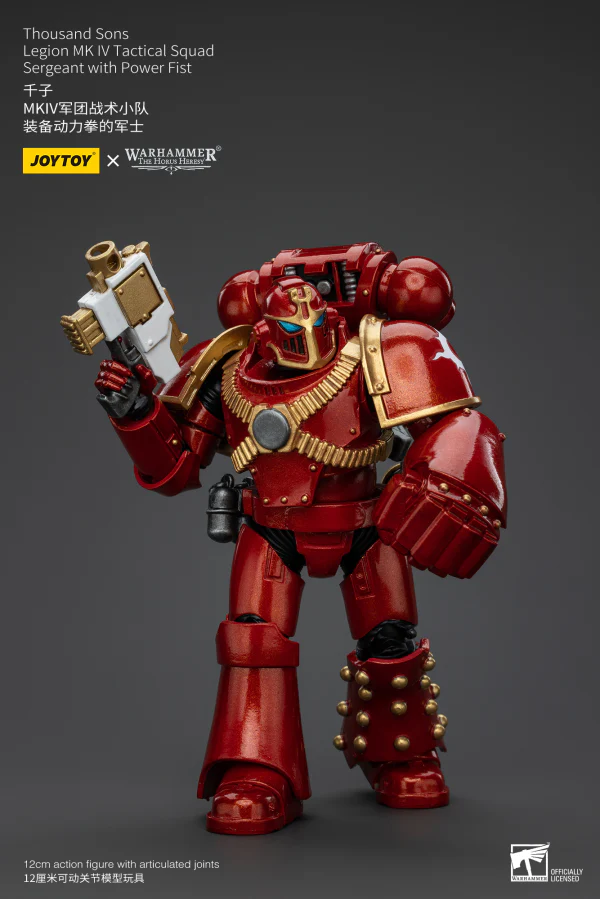 Thousand Sons Legion MK IV Tactical Squad Sergeant with Power Fist - Image 9